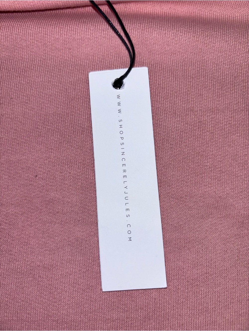 Sincerely Jules NWT Women’s Small Rose Above The Knee Sweatshirt Dress - Picture 8 of 16